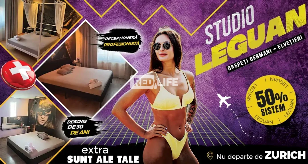 Lucrează la studioul LEGUAN, deschis