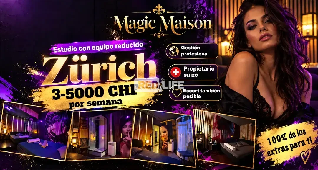 Intenso trabajo er&oacute;tico en Z&uacute;rich: