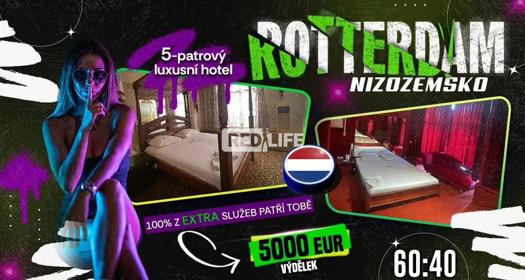 Elitní erotický salon v Rotterdamu